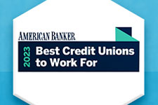 American Banker 2023 Best Credit Unions to Work for logo