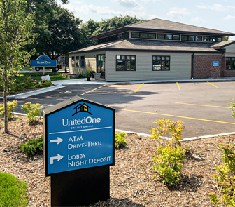 UnitedOne Credit Union Sheboygan North branch in Sheboygan, WI